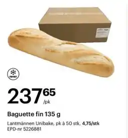 Storcash Baguette fin 135 g tilbud