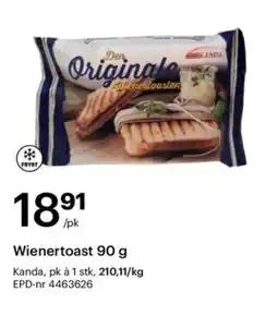 Storcash Wienertoast 90 g tilbud