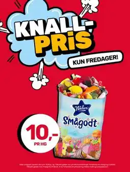 Coop Marked Nidar smågodt i løsvekt tilbud
