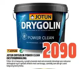 Obs Bygg Jotun drygolin power clean eksteriørmaling tilbud