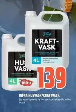 Obs Bygg Infra husvask/kraftvask tilbud
