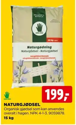 jem & fix NATURGJØDSEL tilbud