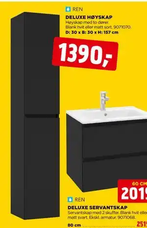 jem & fix DELUXE HØYSKAP tilbud