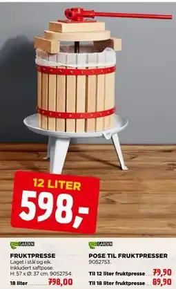 jem & fix FRUKTPRESSE tilbud