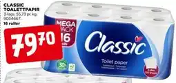 jem & fix CLASSIC TOALETTPAPIR tilbud