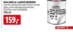 jem & fix MALING & LAKKFJERNER tilbud