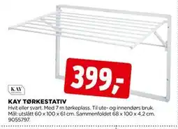 jem & fix KAY TØRKESTATIV tilbud