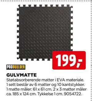jem & fix GULVMATTE tilbud