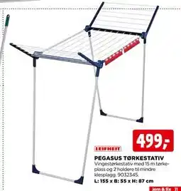 jem & fix PEGASUS TØRKESTATIV tilbud