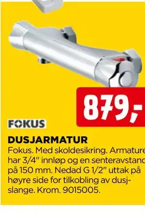 jem & fix DUSJARMATUR tilbud