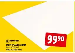 jem & fix MDF-PLATE 3 MM tilbud