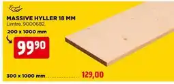 jem & fix MASSIVE HYLLER 18 MM tilbud