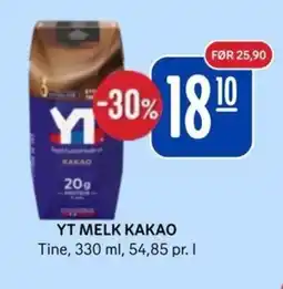 Rema 1000 Yt melk kakao tilbud