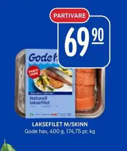 Rema 1000 Laksefilet m/skinn tilbud