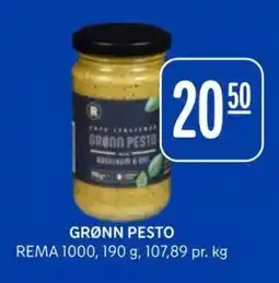 Rema 1000 Grønn pesto tilbud