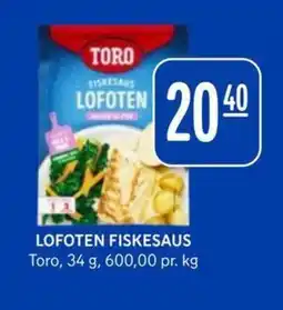 Rema 1000 Lofoten fiskesaus tilbud