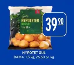 Rema 1000 Nypotet gul tilbud