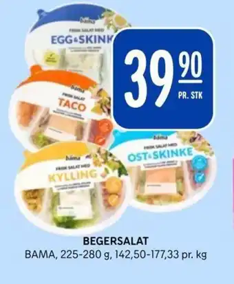 Rema 1000 BEGERSALAT tilbud