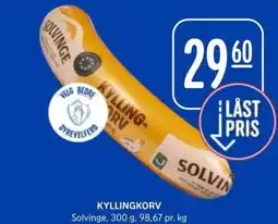 Rema 1000 Kyllingkorv tilbud