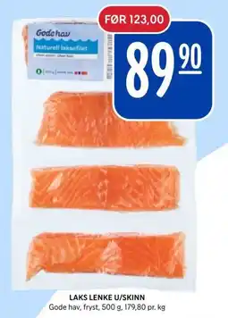 Rema 1000 Laks lenke u/skinn tilbud