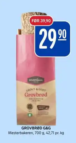 Rema 1000 Grovbrød g&g tilbud