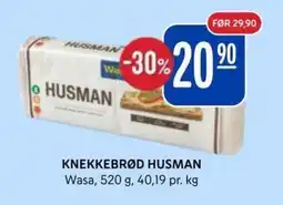 Rema 1000 Knekkebrød husman tilbud