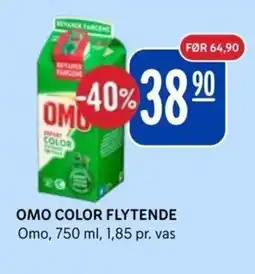 Rema 1000 Omo color flytende tilbud