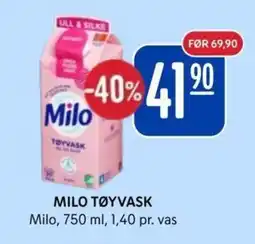 Rema 1000 Milo tøyvask tilbud