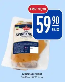 Rema 1000 Svineknoke røkt tilbud