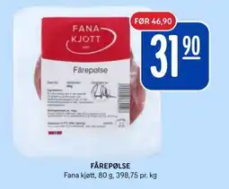 Rema 1000 Fårepølse tilbud