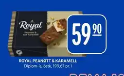 Rema 1000 Royal peanøtt & karamell tilbud