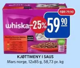 Rema 1000 Kjøttmeny i saus tilbud