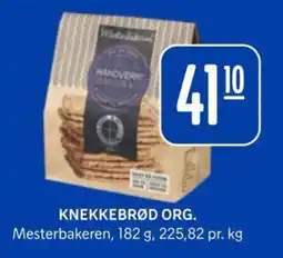 Rema 1000 Knekkebrød org. tilbud