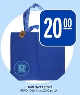 Rema 1000 HANDLENETT STORT tilbud