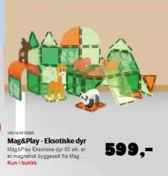 Mag&Play - Eksotiske dyr