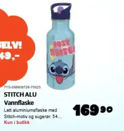 Lekia STITCH ALU Vannflaske tilbud