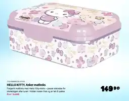 Lekia HELLO KITTY, Asker matboks tilbud
