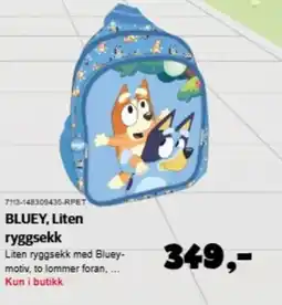 Lekia BLUEY, Liten ryggsekk tilbud