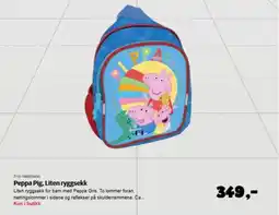 Lekia Peppa Pig, Liten ryggsekk tilbud