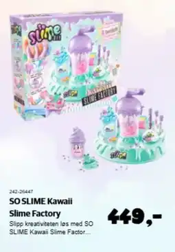 Lekia SO SLIME Kawaii Slime Factory tilbud