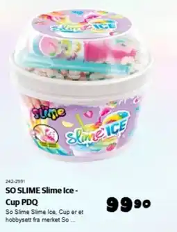Lekia SO SLIME Slime Ice- Cup PDQ tilbud