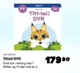 Lekia Titt-tei! DYR tilbud