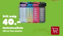 BR Leker Motivationsflaske tilbud
