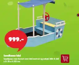 BR Leker Sandkasse båd tilbud