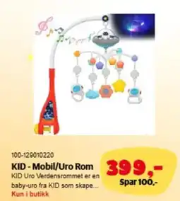 Lekia KID- Mobil/Uro Rom tilbud