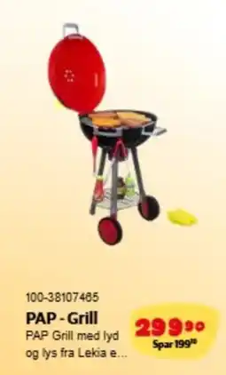 Lekia PAP-Grill tilbud