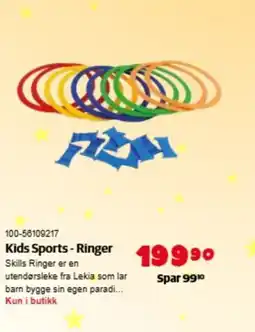 Lekia Kids Sports - Ringer tilbud