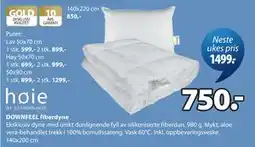 JYSK DOWNFEEL fiberdyne tilbud