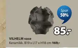 JYSK VILHELM vase tilbud