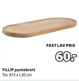 JYSK FILLIP pyntebrett tilbud
